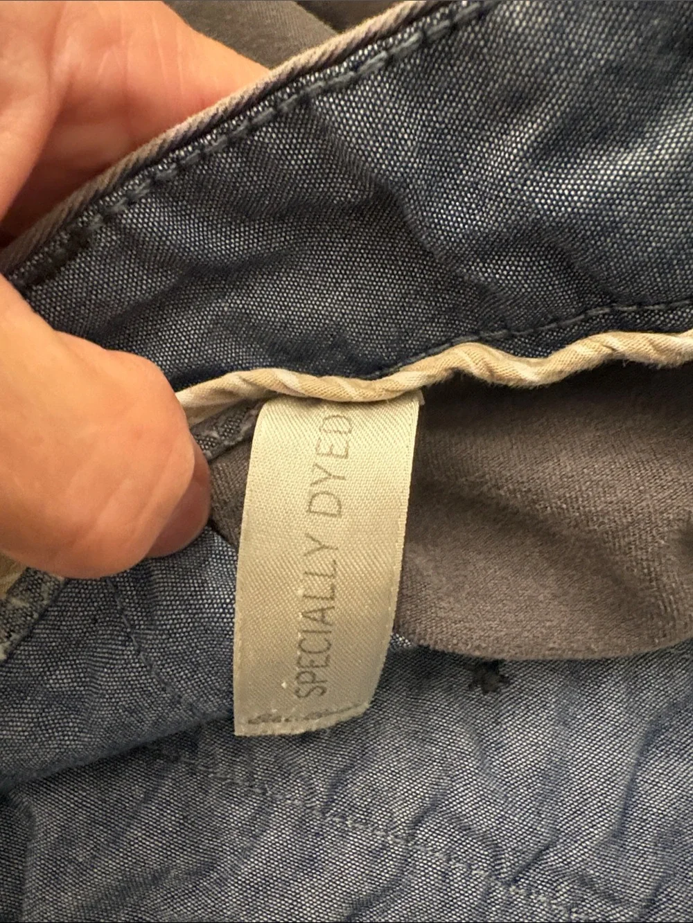 Eddie Bauer Straight-Leg Pants in Slate Gray